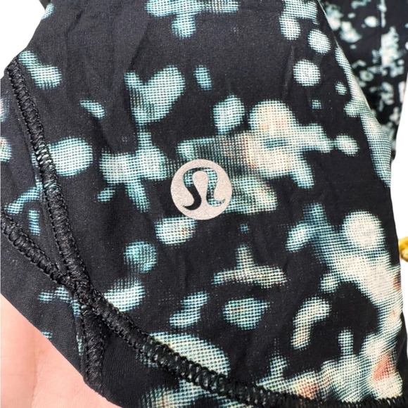 Lululemon Sculpt Tank‎ II Pixel Haze Multi Black Print Sleeveless Top Shirt - Picture 4 of 4